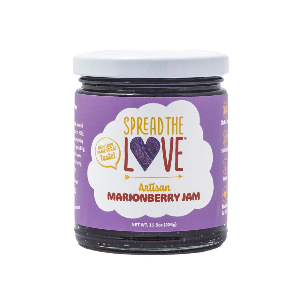 
                  
                    Load image into Gallery viewer, Spread The Love Marionberry Artisan Jam 11.5oz Jar
                  
                