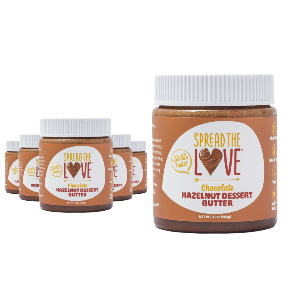 
                  
                    Load image into Gallery viewer, Spread The Love Chocolate Hazelnut Dessert Butter 6 Pack
                  
                