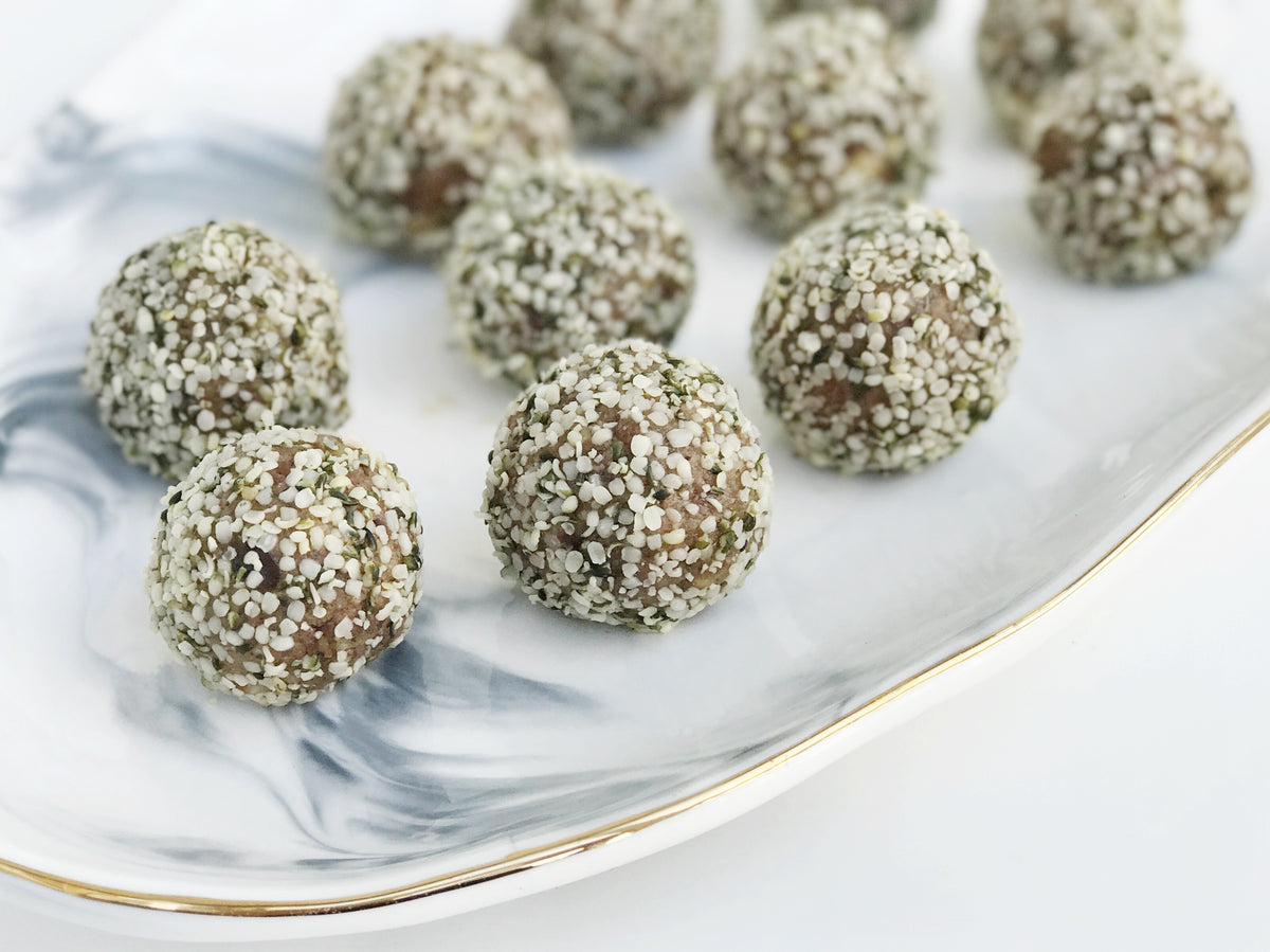 Almond Butter Espresso Energy Balls