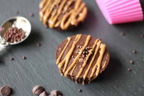Two Vegan Almond Butter Cups