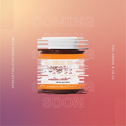 Blurred/glitched image of new jar with "Coming Soon" written behind the jar