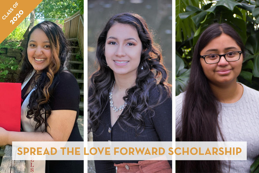 Spread The Love Forward Scholarship recipients 