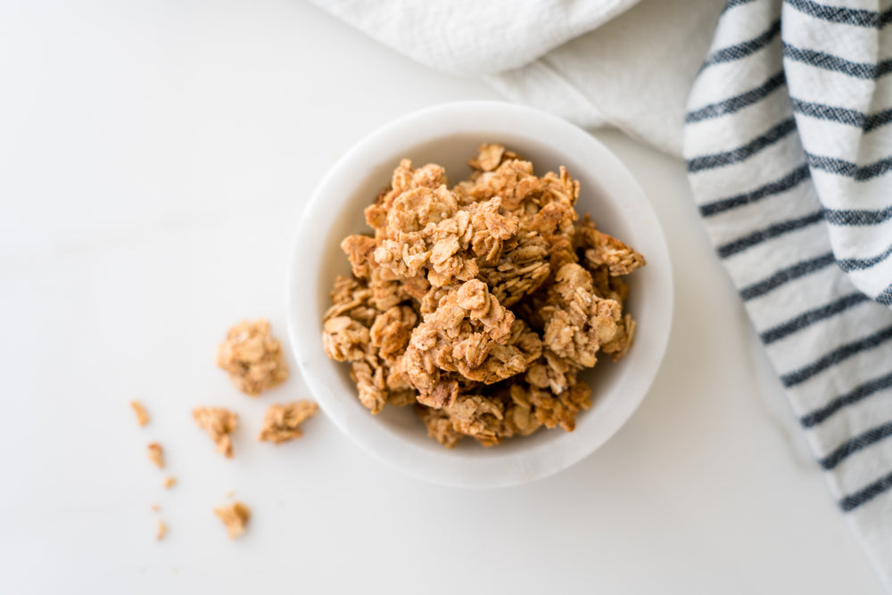 Bowl of Almond Butter Granola