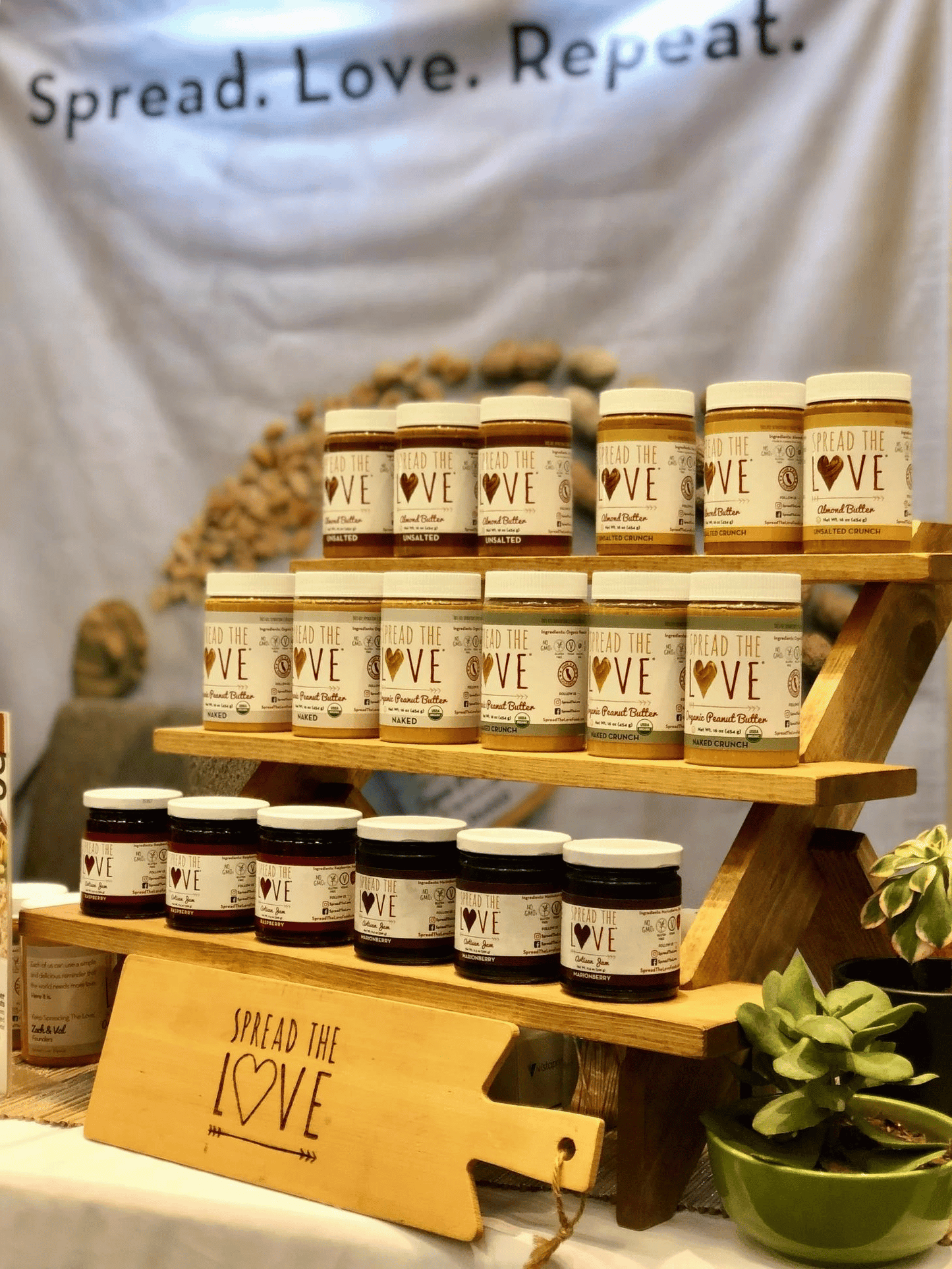 Spread The Love Products at our 2018 Expo West Booth