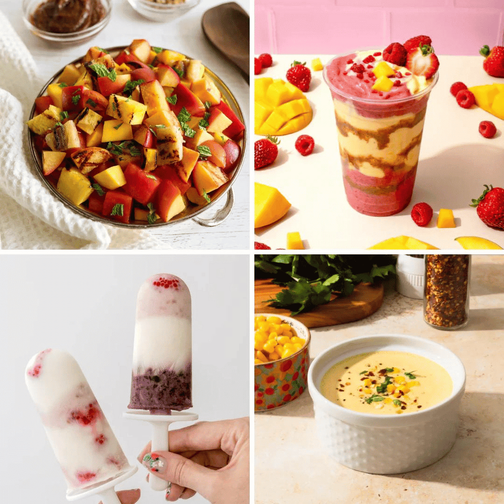 four spread the love summer recipes using seasonal produce