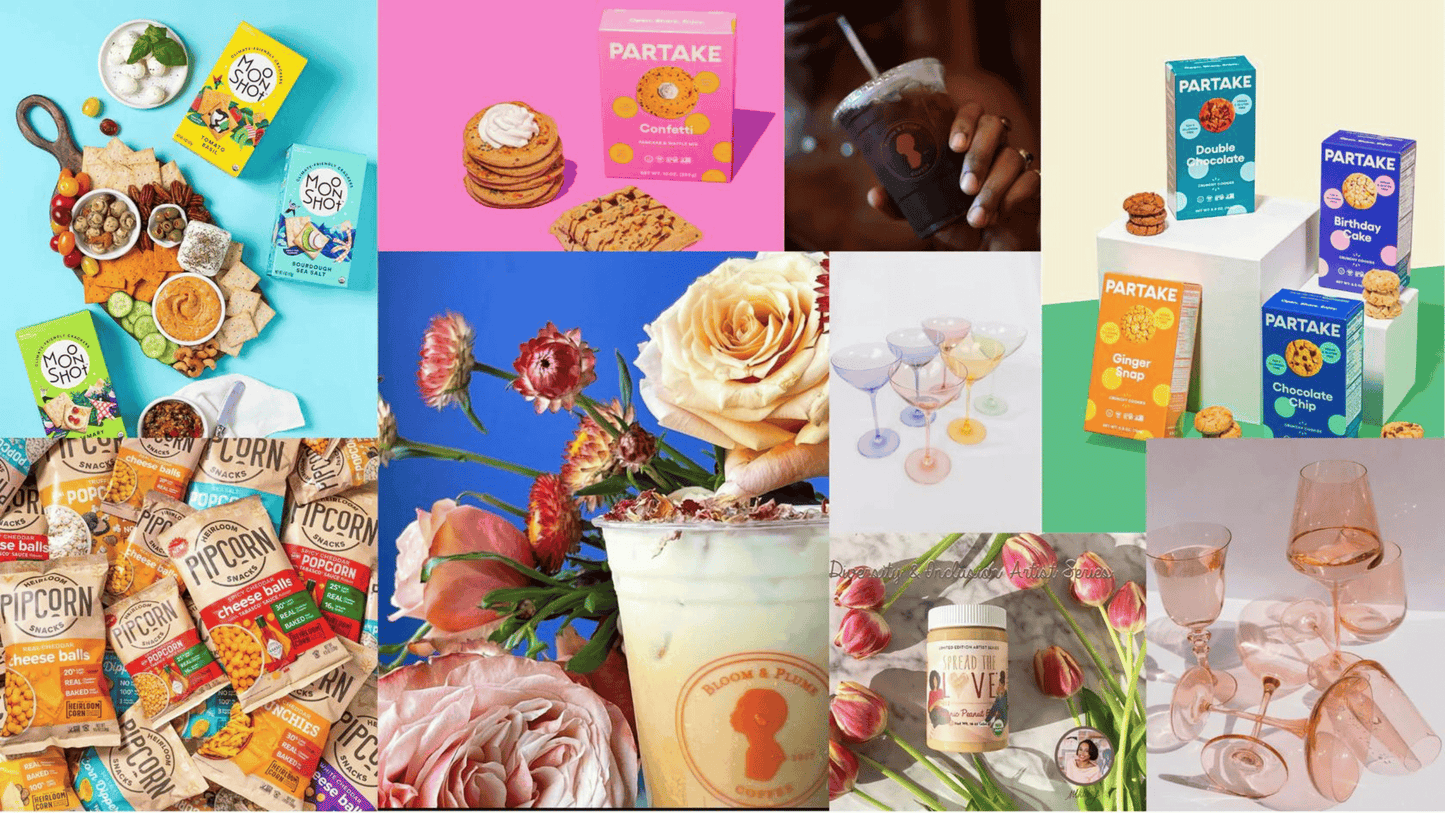 A photo collage of our favorite black-owned businesses.