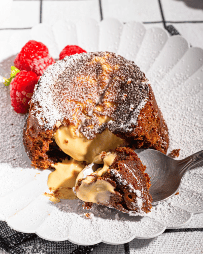 Peanut Butter Chocolate Lava Cake