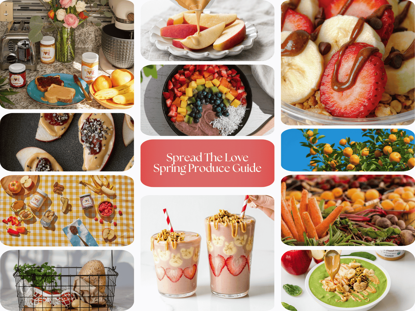 Spread The Love's Spring Produce Guide