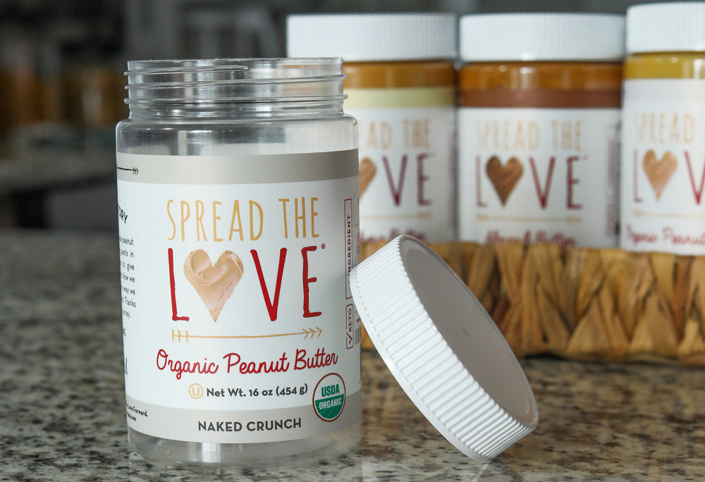 Ways to reduce, reuse, and recycle our nut butter jars