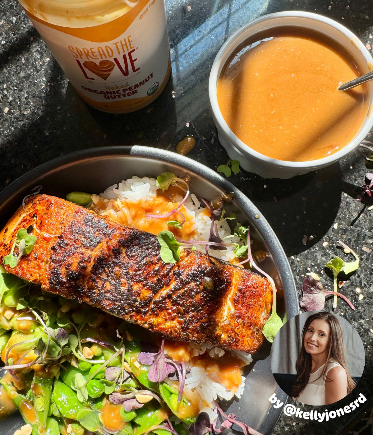 Garlic Ginger Peanut Sauce