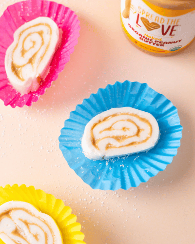 Three pieces of PB potato candy