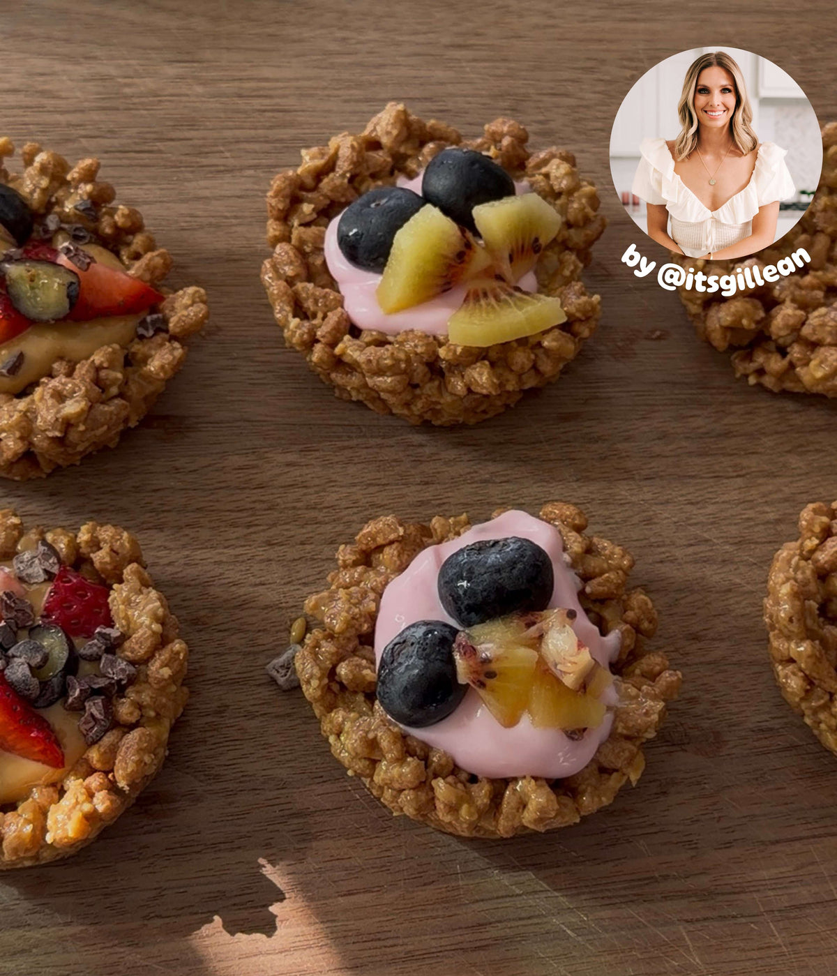 Nut Butter Cereal Cups