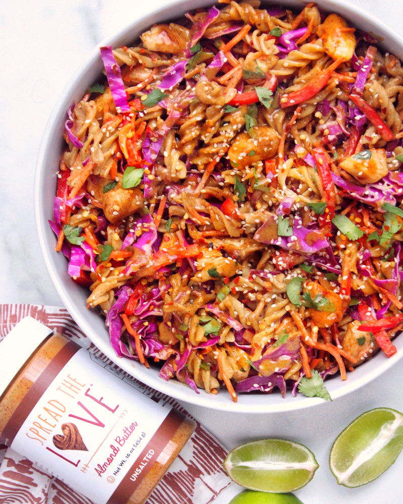 Pad Thai With Sweet Almond Butter Sauce