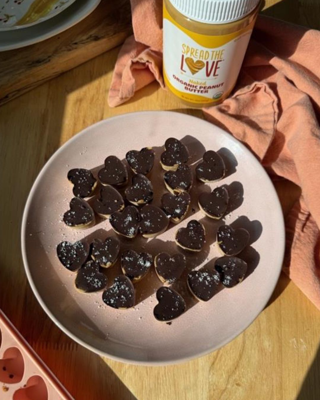 Peanut Butter Protein Hearts