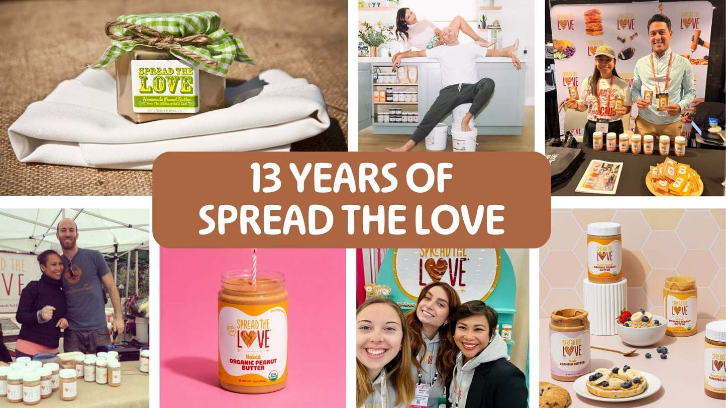 Val Fishbain with Spread The Love Peanut Butter