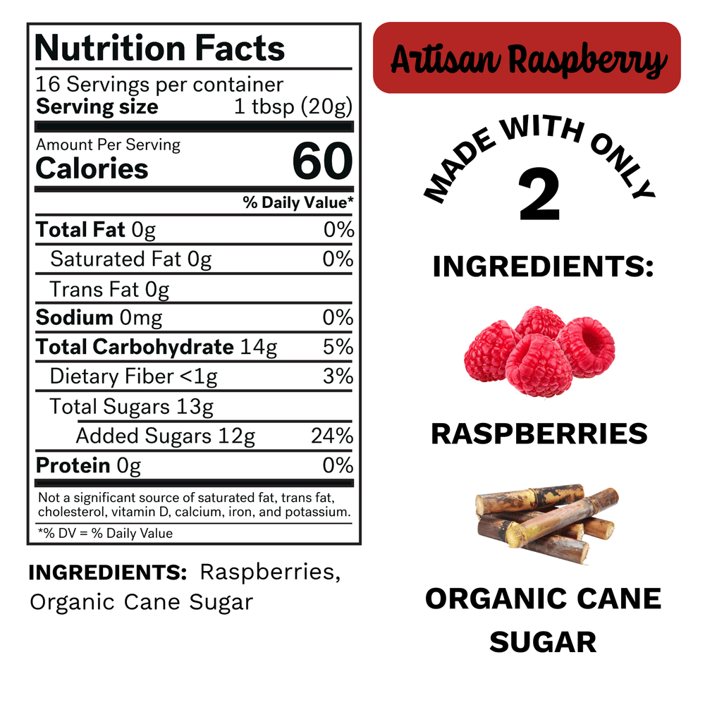 
                  
                    Load image into Gallery viewer, ARTISAN Raspberry Jam - Wholesale-jams-Spread The Love-12-Pack (12 x 11.5 oz. jar)-Spread The Love Foods
                  
                