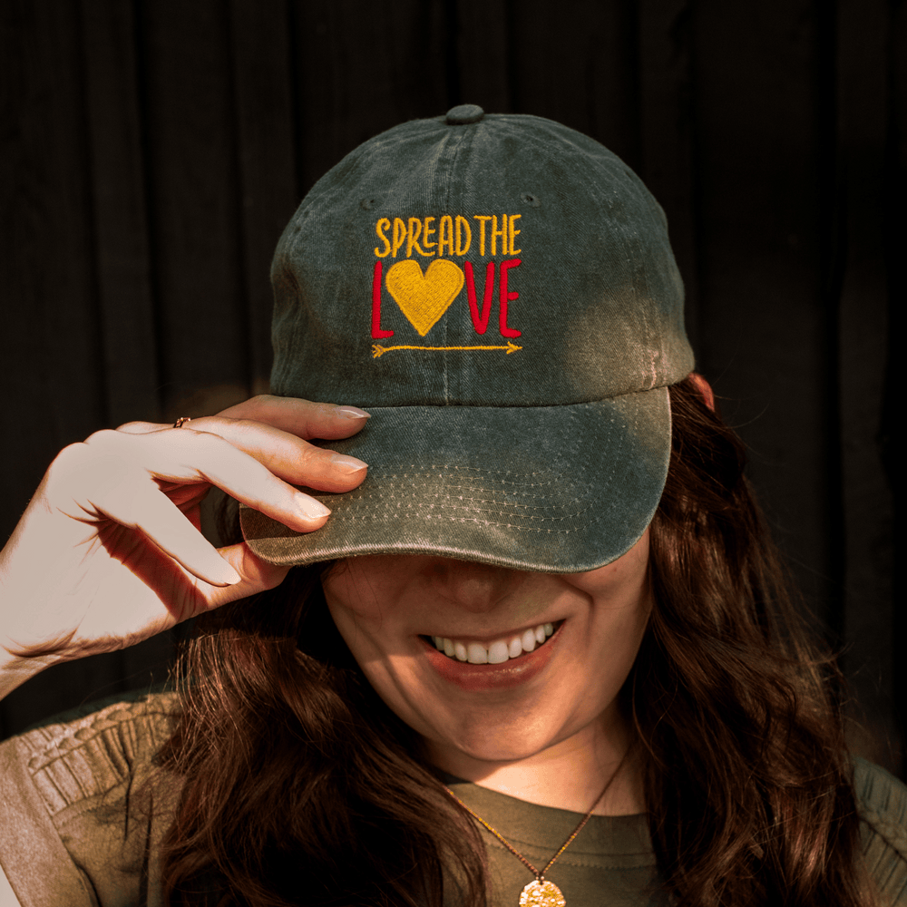 
                  
                    Load image into Gallery viewer, STL Olive Hat On Girl
                  
                