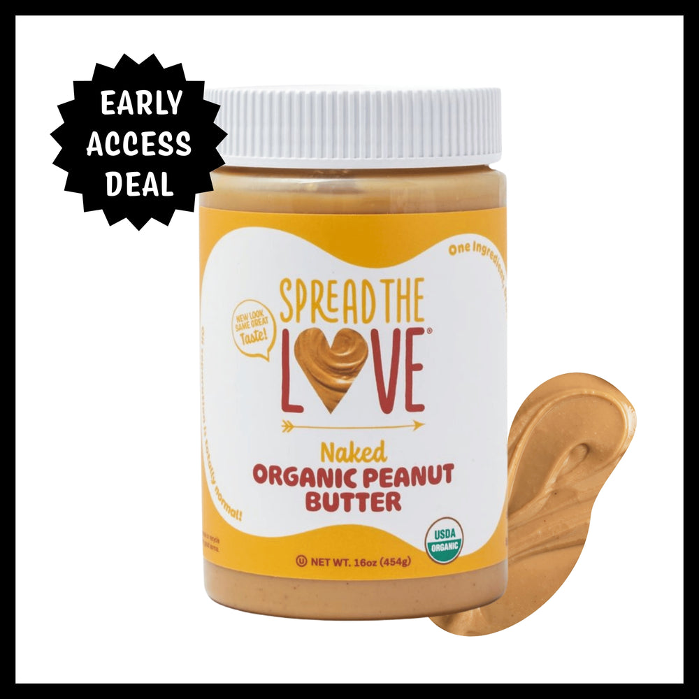 
                  
                    Load image into Gallery viewer, NAKED Organic Peanut Butter-Nut butters-Spread The Love-1-pack-Spread The Love Foods
                  
                