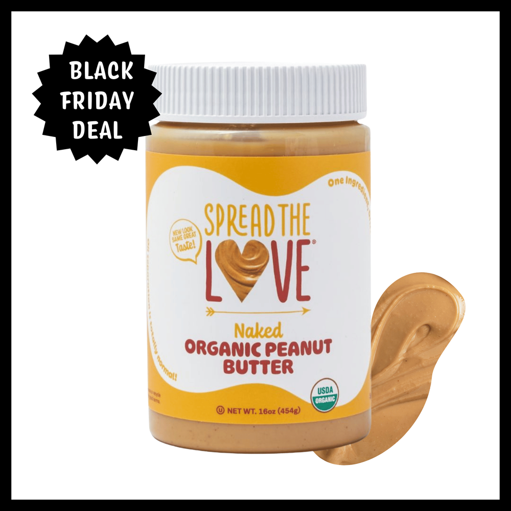 NAKED Organic Peanut Butter BFCM-Nut butters-Spread The Love-1-pack-Spread The Love Foods
