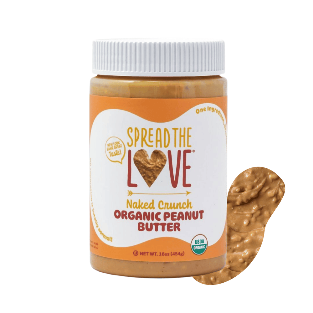 NAKED CRUNCH Organic Peanut Butter-Nut butters-Spread The Love-1-pack-Spread The Love Foods