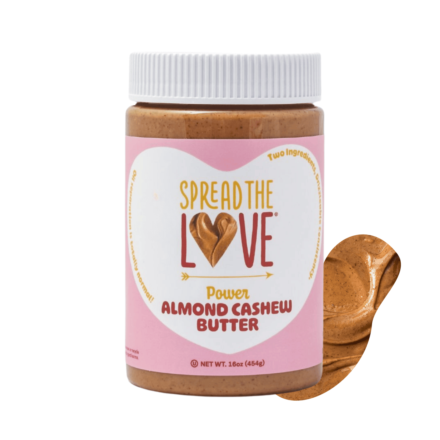 POWER Almond Cashew Butter-Nut butters-Spread The Love-1-pack-Spread The Love Foods