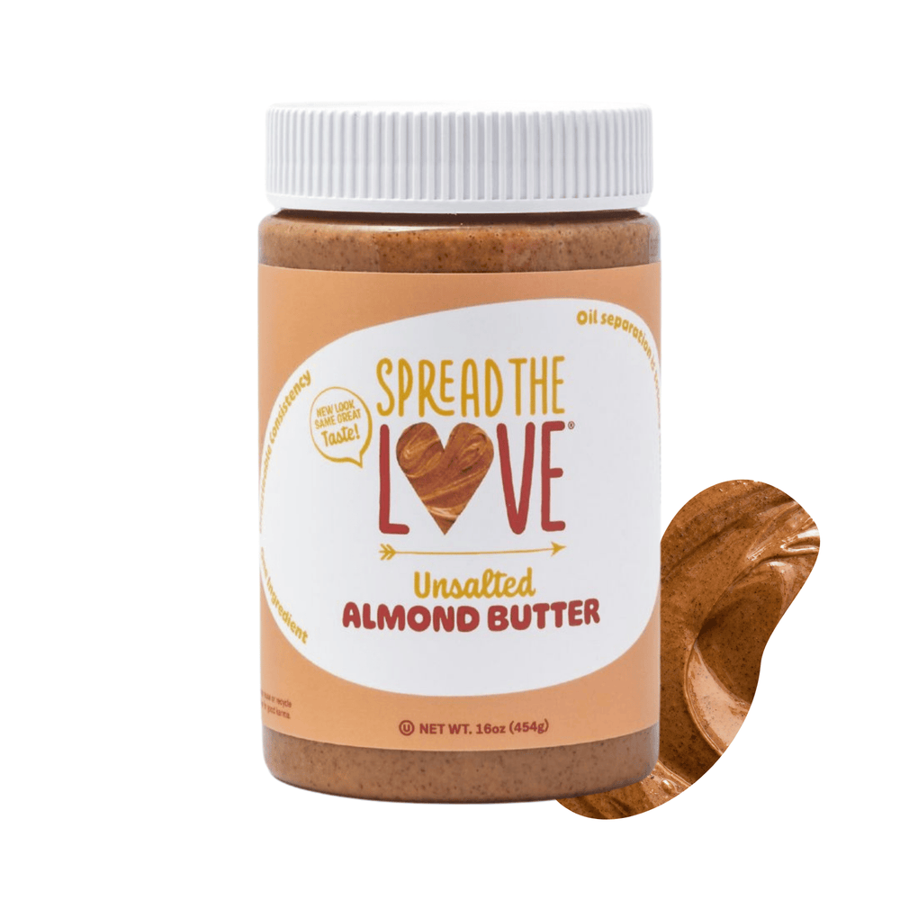 
                  
                    Load image into Gallery viewer, Spread The Love Unsalted Almond Butter 16oz. Jar
                  
                