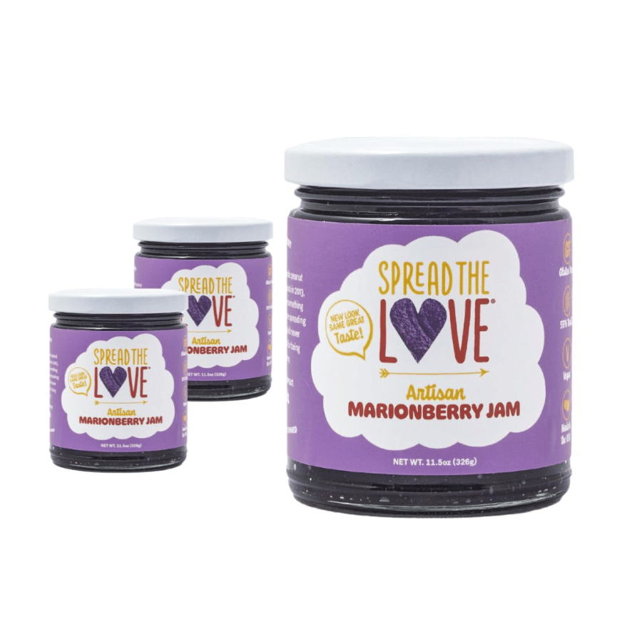 Spread The Love Marionberry Artisan Jam 3 Pack
