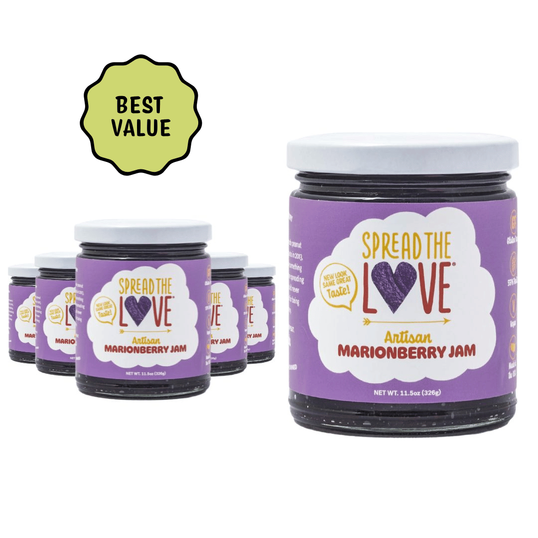 Spread The Love Marionberry Artisan Jam 6 Pack