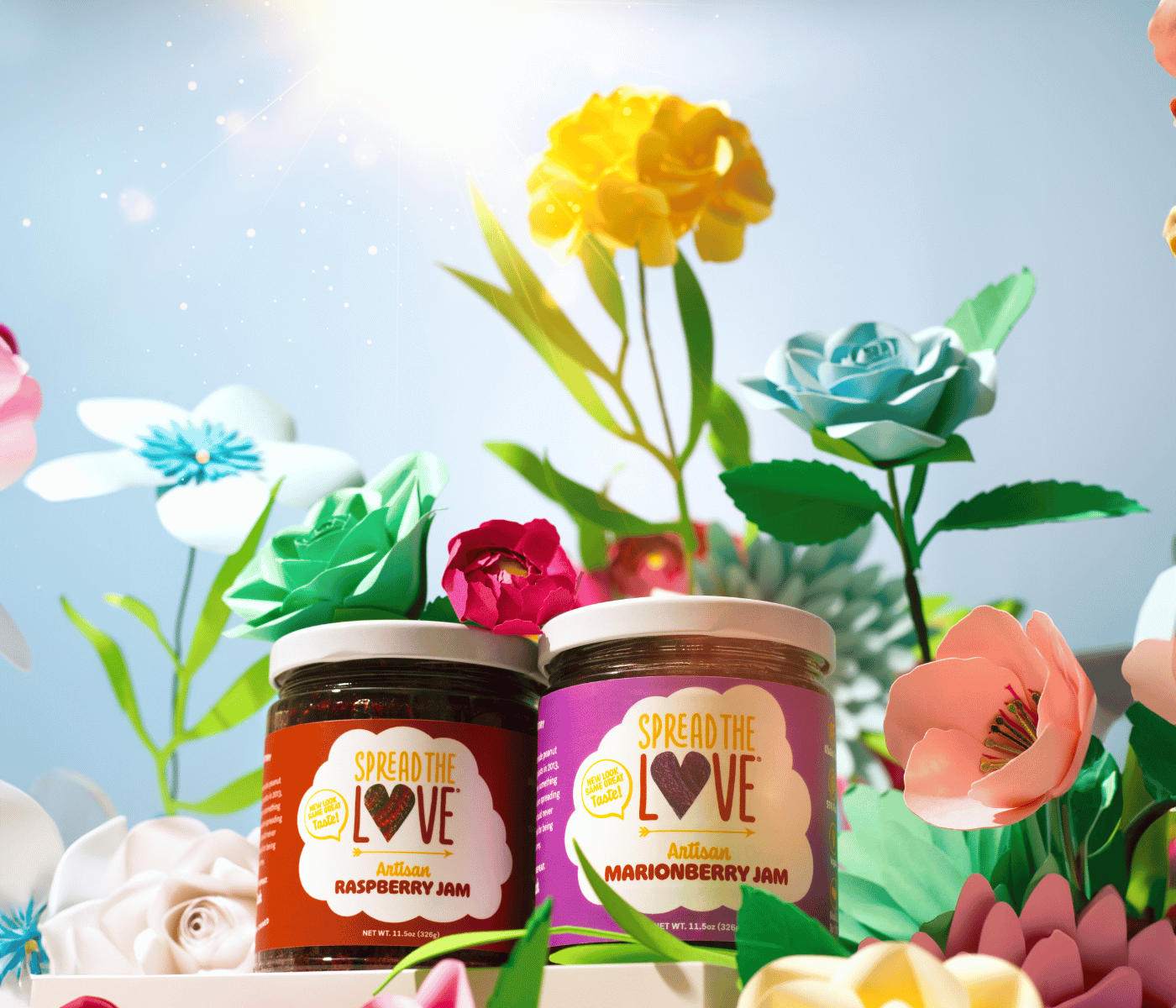 Spread The Love Jams Summer Time Flowers