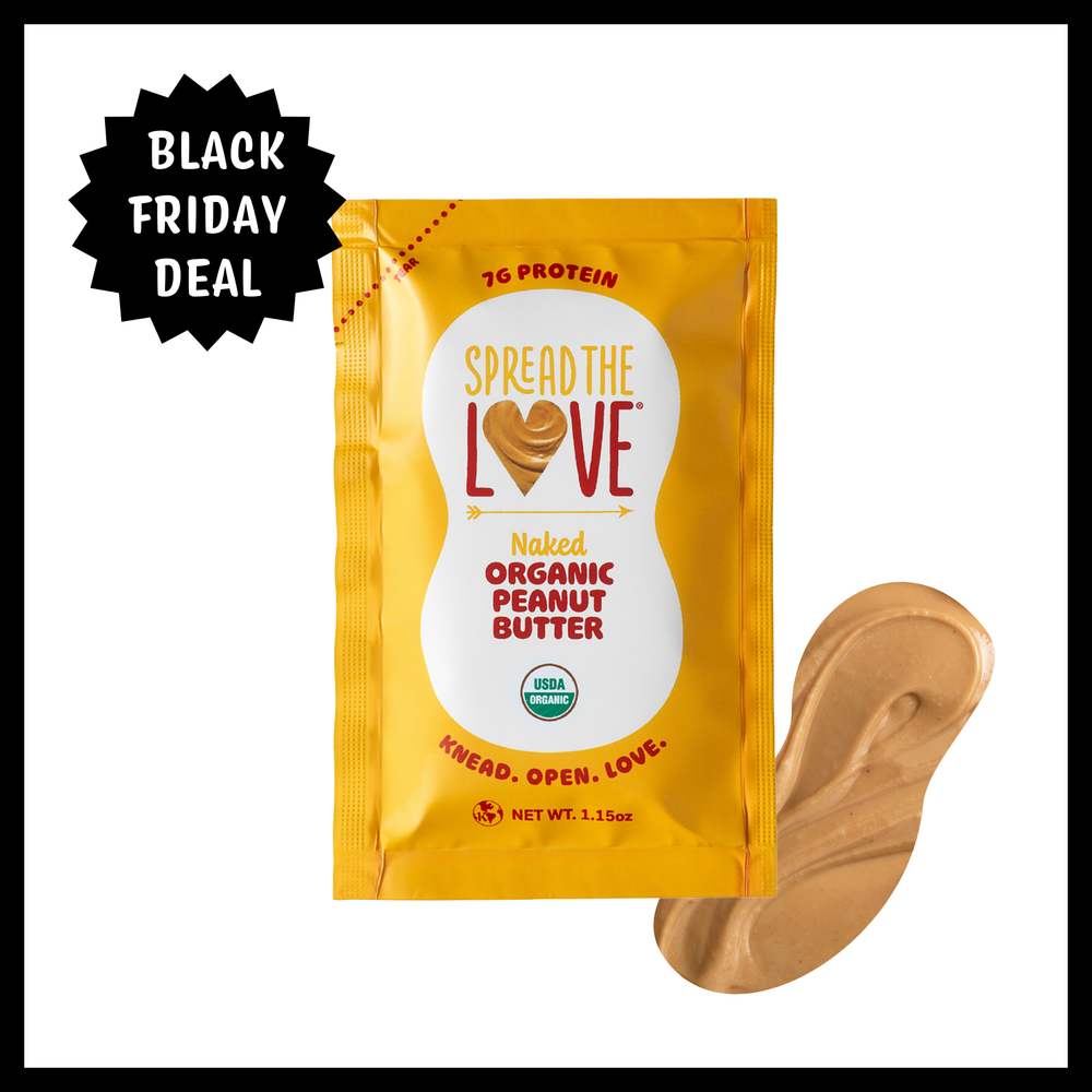NAKED Organic PB Packets BFCM-Nut butters-Spread The Love Foods-10-Pack-Spread The Love Foods