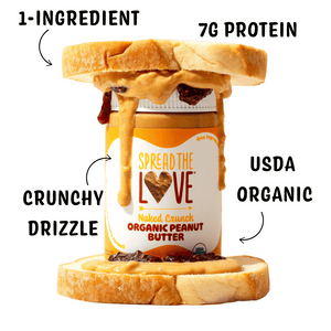 Spread The Love® NAKED CRUNCH Peanut Butter [GSC Keywords]