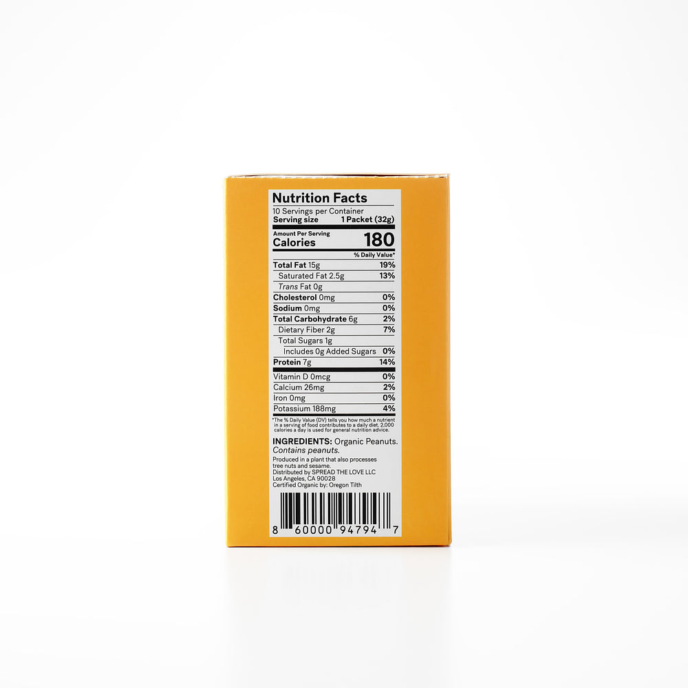 
                  
                    Load image into Gallery viewer, NAKED Organic Peanut Butter Single Serve Packets
                  
                