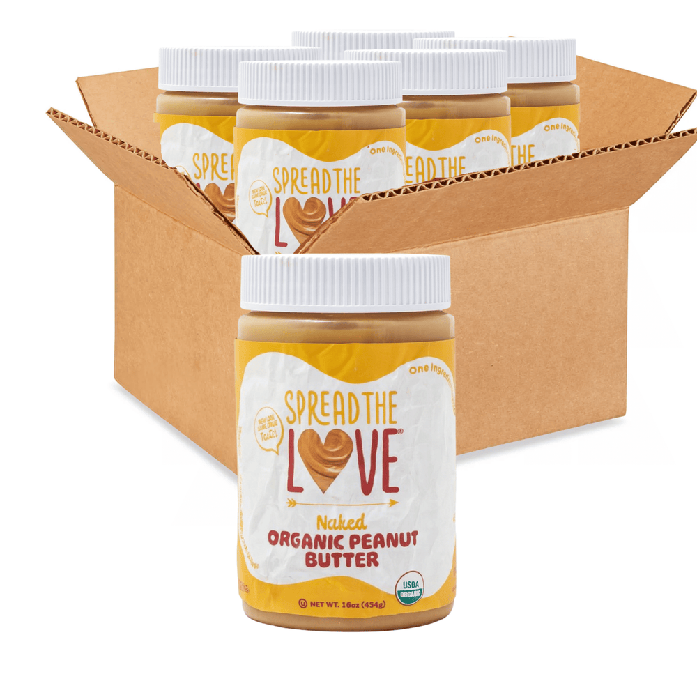 UGLY NAKED Organic Peanut Butter-Nut butters-Spread The Love-6-pack-Spread The Love Foods