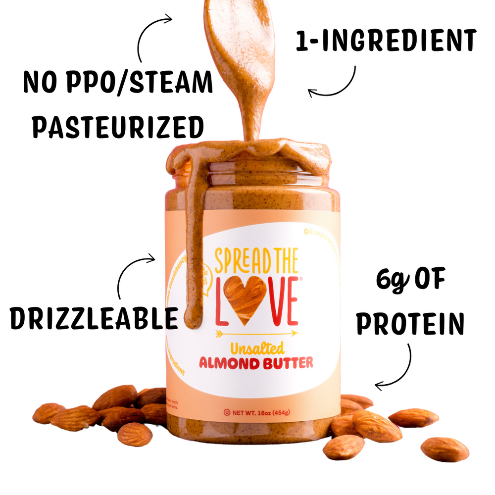 
                  
                    Load image into Gallery viewer, Unsalted Almond Butter Attributes
                  
                