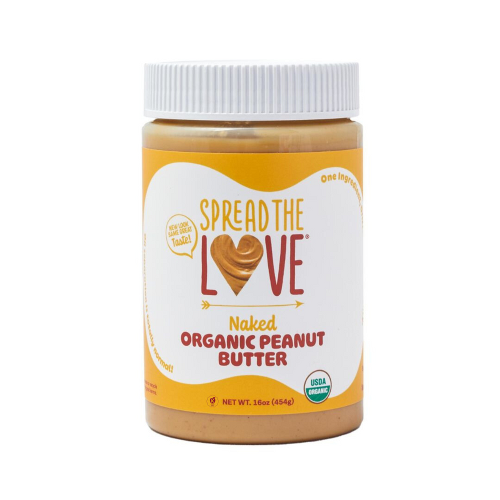 
                  
                    Load image into Gallery viewer, NAKED Organic Peanut Butter-Nut butters-Spread The Love-1-pack-Spread The Love Foods
                  
                