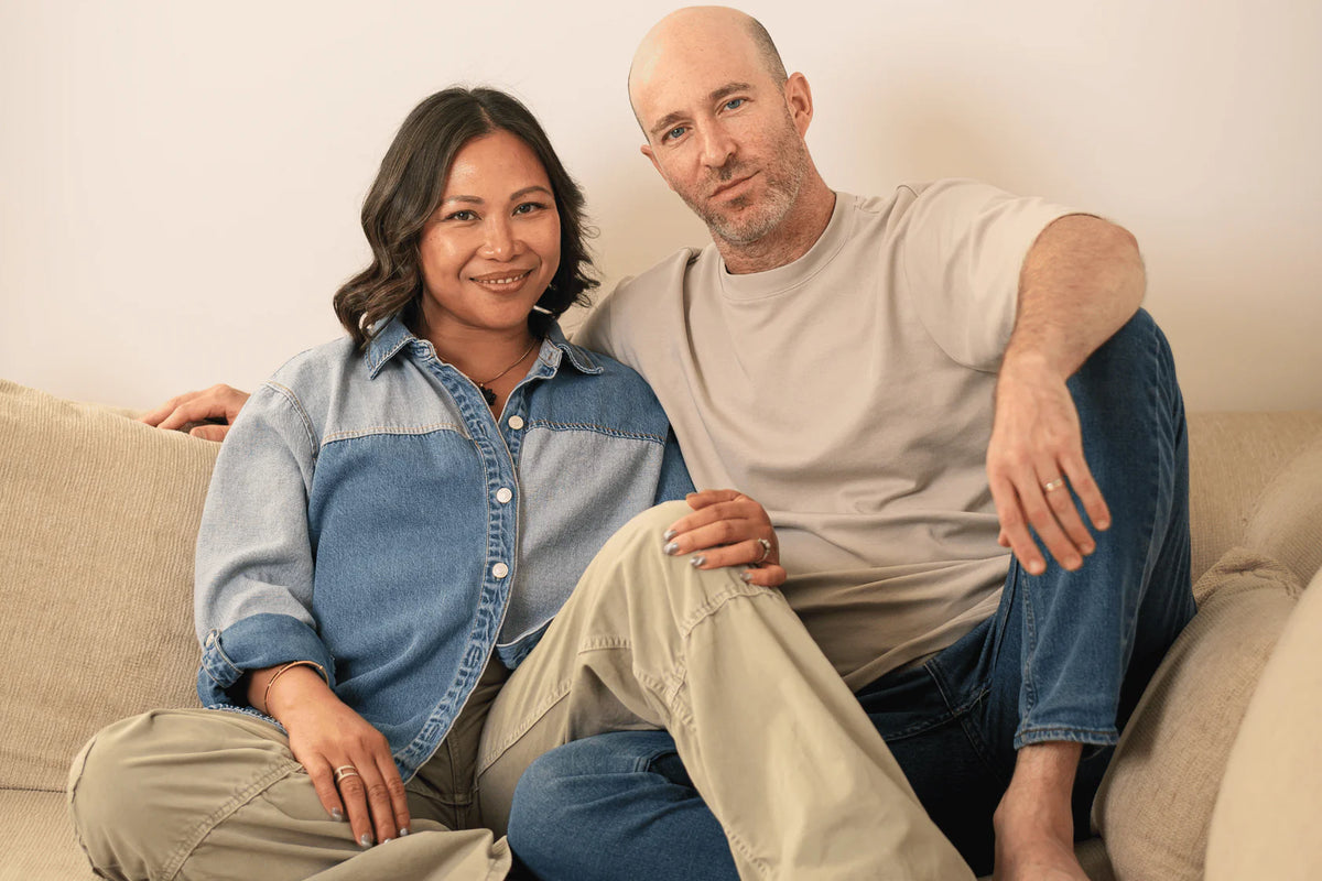 Val and Zach, founders of Spread The Love