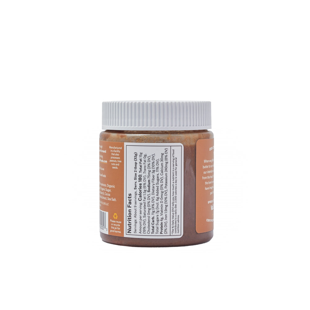 
                  
                    Load image into Gallery viewer, Spread The Love Chocolate Hazelnut Dessert Butter Nutrition Facts
                  
                