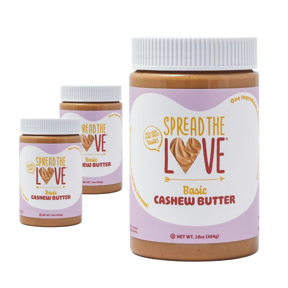 
                  
                    Load image into Gallery viewer, Spread The Love Basic Cashew Butter 3 Pack
                  
                