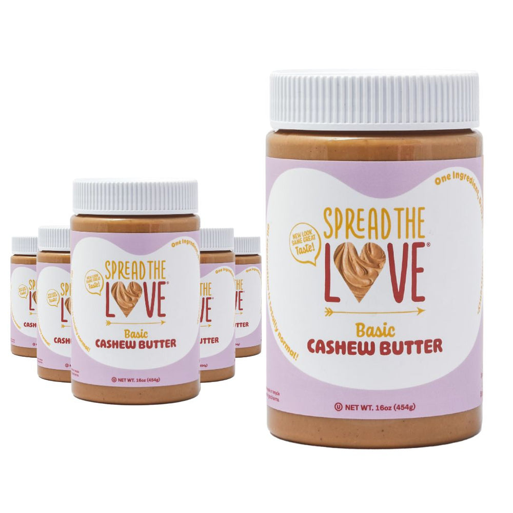 
                  
                    Load image into Gallery viewer, Spread The Love Basic Cashew Butter 6 Pack
                  
                
